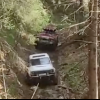 VIDEO Zece şoferi pasionaţi de off-road, prinşi de jandarmii zărneşteni în pădurea din zona Bârsa Fierului