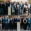 Candidatul la președinția Consiliului Județean Bistrița-Năsăud Robert Sighiartău, alături de Pavel Traian și Florin Sas la evenimentele de lansare a candidaturilor pentru primăriile Chiuza și Salva