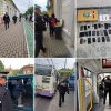 Razie a polițiștilor locali din Timișoara în zona pieței Iosefin și în mijloacele de transport public