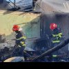 Incendiu la o casă din Buhoci! Un bărbat a ajuns la spital cu arsuri grave