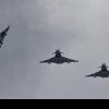 Avioane Typhoon staționate în România au participat la doborârea dronelor iraniene
