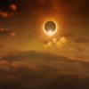 Cum s-a văzut eclipsa din spațiu. Imagini spectaculoase de pe Stația Spațială Internațională