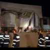Explozie puternică într-un bloc din Craiova: Un etaj s-a prăbușit, a fost activat Planul Roșu