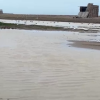 O plajă din Constanța s-a transformat într-o baltă uriașă după ploile din oraș. Imagini de pe litoral cu o zi înainte de minivacanță