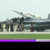 Olanda a trimis avioane de luptă în România. Ministra Apărării a aterizat cu un F-16 la Fetești