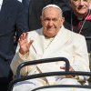 Papa Francisc a vizitat Veneția, fiind prima sa călătorie de la începutul anului din cauza problemelor de sănătate
