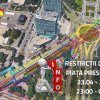 Pasajul Piaţa Presei din București se închide temporar, pentru lucrări la metroul către Otopeni