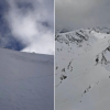 Pericol de avalanșă la peste 1.800 de metri, unde stratul de zăpadă atinge jumătate de metru după ultimele ninsori