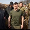 Zelenski a inspectat liniile de apărare fortificate în regiunea Harkov. „Ruşii trebuie să vadă că suntem pregătiţi”