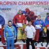 Doi ofițeri ai CNA au revenit acasă cu 3 medalii de aur de la Campionatul European de Luptă Universală din Turcia