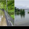 (foto/video) Plaje și poduri din Tighina și Tiraspol, inundate după ce Nistrul a ieșit din matcă