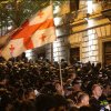 (foto/video) Protest uriaș în capitala Georgiei: 20 mii de oameni au manifestat la Tbilisi împotriva legii „influenţei străine”