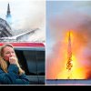 (video) Incendiu uriaș în Copenhaga: Flăcările au cuprins clădirea-muzeu a Bursei, turla de 56 de metri s-a prăbușit