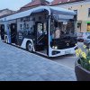 Un autobuz electric a efectuat prima cursă în Sebeș. În curând vor fi puse în circulație alte 16 autobuze și microbuze electrice