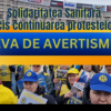 Sindicaliștii „Solidaritatea Sanitară” din SJU Buzău și alte 300 de spitale, în grevă de avertisment