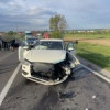 ACCIDENT RUTIER pe DN 64, în BĂBENI: Coliziune între trei mașini, două persoane transportate la spital