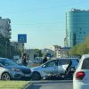 Doi motociclişti, răniţi într-un accident pe bulevardul 1 Mai din Craiova