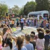 Târgu Jiu: Polițiștii rutieri, la grădiniță pentru a face educație rutieră
