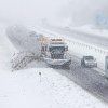 Traficul rutier în Suedia a fost blocat din cauza ninsorilor abundente