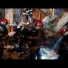 (VIDEO) Craiova: S-au reluat căutările la blocul unde o explozie a spulberat o parte a etajului 1