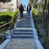 Pitești. S-a încheiat modernizarea scărilor de pe strada Gheorghe Marinescu, cartier Găvana!