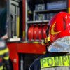 Intervenție a pompierilor militari din Câmpeni, după ce o locuință din Roșia Montana a luat foc