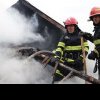 Suceava: Un incendiu a distrus două gospodării din satul Humoreni. Pompierii au intervenit cu şapte maşini