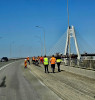 Podul peste Canalul Dunăre – Marea Neagră din Portul Constanța se asfaltează