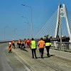 Se asfaltează podul peste Canalul Dunăre – Marea Neagră