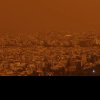 VIDEO Atena a fost înghițită de o ceață portocalie provocată de furtuna de praf din Sahara