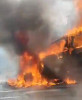 Alertă la Șișești: O mașină este în flăcări