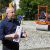 Primarul interimar Doru Dăncuș: „Am verificat lucrările de amenajare, reabilitare și modernizare a străzilor, parcărilor și a locurilor de joacă!”
