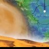 Un nor de praf din Sahara, foarte dens, ajunge în Europa zilele acestea