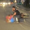VIDEO – Copil de 7 ani accidentat de un scuter în fața Poliției Florești. Fracțiune de secundă
