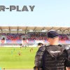 Vigilență maximă: Jandarmeria Dâmbovița și Gruparea de Jandarmi Mobilă Ploiești sunt cu ochii în patru la meciul AFC Chindia Târgoviște – CSA Steaua