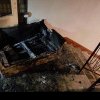 Incendiu în scara unui bloc din Cluj. O canapea a luat foc