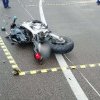 Motociclist accidentat de o mașină în Bistrița