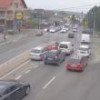 Șoferița cu mașina răsturnată într-o intersecție din Suceava a scăpat cu o contuzie de ...