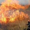Incendii de vegetaţie uscată - În Hunedoara focul a cuprins 20 de hectare, iar ]n Bra;ov 10 ha. Pompierii se asigur[ că focul nu ajunge la gospodării
