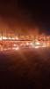 Incendiu puternic, sâmbătă dimineața, pe plaja din Corbu, Constanța