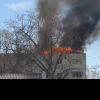 Incendiu și explozie puternic într-un bloc din Focșani, aflat lângă o grădiniță: Locatarii, evacuați / VIDEO