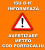 ISU București-Ilfov avertizează: Cod Portocaliu în Capitală