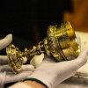 Pocal de argint aurit aparţinând breslei minerilor din Transilvania şi Ţara Bârsei a fost achiziţionat de Muzeul Naţional de Istorie a României / FOTO