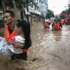 Potop în China - Sudul țării a fost plasat sun alertă roșie
