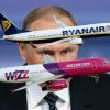 Rusia atacă zborurile de linie: Ryanair si Wizz Air au raportat probleme inclusiv deasupra României / Harta