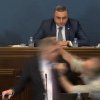 VIDEO – Bătaie în Parlamentul din Georgia: pumni în cap și îmbrânceli între aleși. De la ce a început scandalul?