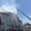 VIDEO | Incendiu de proporții în Suceava: Un bloc de locuințe arde ca o torță