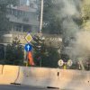 VIDEO | Momente de panică în fața unui celebru restaurant din București, din cauza unui incendiu