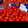 Cu cât se vând roșiile românești în piața din Alba Iulia, la început de aprilie. Prețul, de 5 ori mai mare față de cele din import