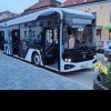 FOTO: Teste de călătorie cu primul autobuz electric la Sebeș, pe noile trasee aprobate. Ce spune primarul Dorin Nistor